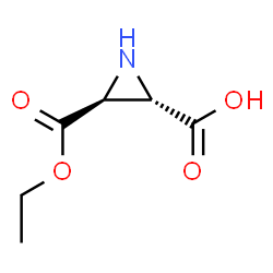 2,3-Aziridinedicarboxylicacid,monoethylester,(2R,3R)-rel-(9CI) picture