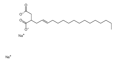 disodium hexadec-2-enylsuccinate Structure