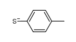 (4-SC6H4Me)(1-) Structure