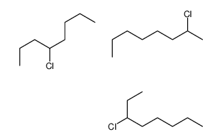 2-chlorooctane,3-chlorooctane,4-chlorooctane Structure