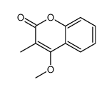 4-Methoxy-3-Methyl-2H-chroMen-2-one结构式