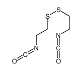 1-isocyanato-2-(2-isocyanatoethyldisulfanyl)ethane Structure