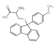 2-amino-3-[9-(4-methoxyphenyl)fluoren-9-yl]sulfanyl-propanoic acid picture