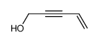 pent-4-en-2-yn-1-ol结构式
