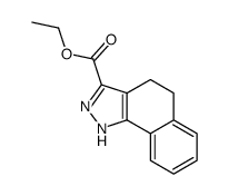 ethyl 4,5-dihydro-2H-benzo[g]indazole-3-carboxylate结构式