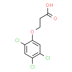 2,4,5-TRICHLOROPHENOXYPROPIONICACID structure