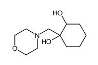 1,2-Cyclohexanediol, 1-(4-morpholinylmethyl)- (9CI)结构式