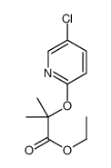 ethyl 2-(5-chloropyridin-2-yl)oxy-2-methylpropanoate Structure