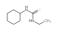 3-cyclohexyl-1-ethyl-thiourea结构式