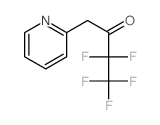 2-Butanone,3,3,4,4,4-pentafluoro-1-(2-pyridinyl)-结构式
