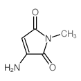 1H-Pyrrole-2,5-dione,3-amino-1-methyl- Structure
