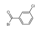 m-chlorobenzoyl bromide Structure