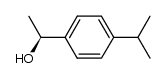 Benzenemethanol, alpha-methyl-4-(1-methylethyl)-, (alphaS)- (9CI) structure