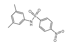 4-nitro-benzenesulfonic acid-(3,5-dimethyl-anilide)结构式