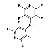 bis(2,3,5,6-tetrafluoro-4-pyridinyl)amine Structure