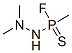 Methyl(2,2-dimethylhydrazino)fluorophosphine sulfide结构式