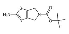 Tert-Butyl 2-Amino-4H-Pyrrolo[3,4-D]Thiazole-5(6H)-Carboxylate Structure