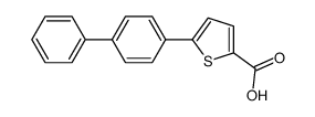 5-(1,1'-BIPHENYL-4-YL)THIOPHENE-2-CARBOXYLIC ACID结构式