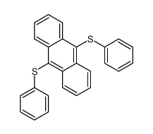9,10-bis(phenylsulfanyl)anthracene结构式