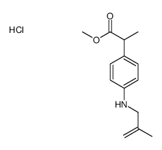 methyl 2-[4-[(2-methylallyl)amino]phenyl]propionate hydrochloride picture