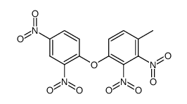 (2,4-dinitro-phenyl)-(4-methyl-2,3-dinitro-phenyl)-ether Structure