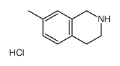 7-Methyl-1,2,3,4-Tetrahydroisoquinoline Hydrochloride Structure