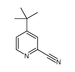 4-tert-butylpyridine-2-carbonitrile structure