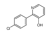 2-(4-chlorophenyl)pyridin-3-ol Structure