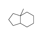 (3aS,7aS)-7a-methyl-1,2,3,3a,4,5,6,7-octahydroindene结构式
