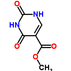 Methyl 2,4-dihydroxypyrimidine-5-carboxylate structure