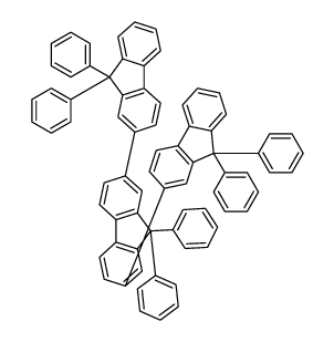 2,7-bis(9,9-diphenylfluoren-2-yl)-9,9-diphenyl-fluorene结构式