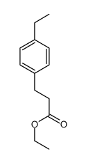 Ethyl 3-(4-ethylphenyl)propanoate结构式