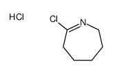 7-chloro-3,4,5,6-tetrahydro-2H-azepine,hydrochloride Structure