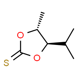1,3-Dioxolane-2-thione,4-methyl-5-(1-methylethyl)-,trans-(9CI) structure