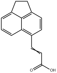 3-acenaphthen-5-yl-acrylic acid Structure