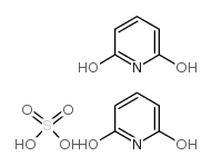 2(1H)-Pyridinone, 6-hydroxy-, sulfate (1:1) (salt)结构式