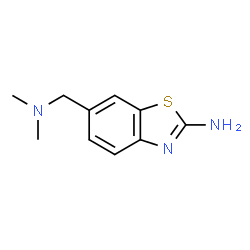 6-Benzothiazolemethanamine,2-amino-N,N-dimethyl-(9CI)结构式