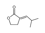 3-(2-methylpropylidene)oxolan-2-one Structure