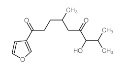 1,6-Nonanedione,1-(3-furanyl)-7-hydroxy-4,8-dimethyl- (9CI)结构式
