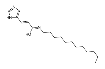 N-dodecyl-3-(1H-imidazol-5-yl)prop-2-enamide Structure
