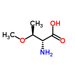 O-甲基-D-苏氨酸结构式