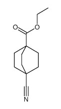 4-cyano-bicyclo[2.2.2]octane-1-carboxylic acid ethyl ester结构式