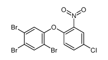 1,2,4-tribromo-5-(4-chloro-2-nitrophenoxy)benzene Structure