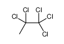 1,1,1,2,2-pentachloropropane Structure