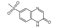 6-(methylsulfonyl)quinoxalin-2(1H)-one结构式