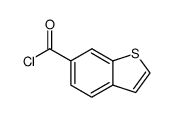 Benzo[b]thiophene-6-carbonyl chloride结构式