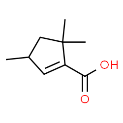 1-Cyclopentene-1-carboxylic acid, 3,5,5-trimethyl- (9CI) picture