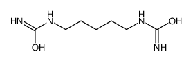 5-(carbamoylamino)pentylurea结构式