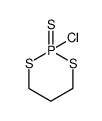2-Chloro-1,3,2-dithiaphosphorinane 2-sulfide结构式