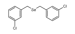 Di-(3-Chlorbenzyl)selenid Structure